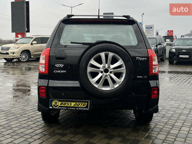 Черный Чери Тигго, объемом двигателя 1.85 л и пробегом 206 тыс. км за 6100 $, фото 5 на Automoto.ua