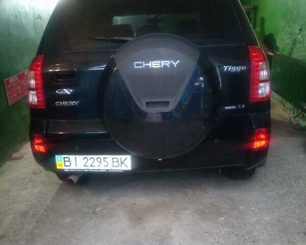 Чорний Чері Тігго, об'ємом двигуна 1.85 л та пробігом 160 тис. км за 5000 $, фото 3 на Automoto.ua