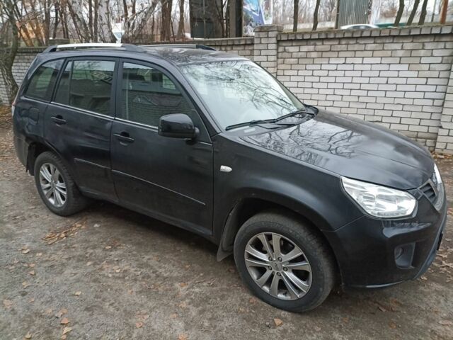 Черный Чери Тигго, объемом двигателя 1.8 л и пробегом 104 тыс. км за 4100 $, фото 1 на Automoto.ua