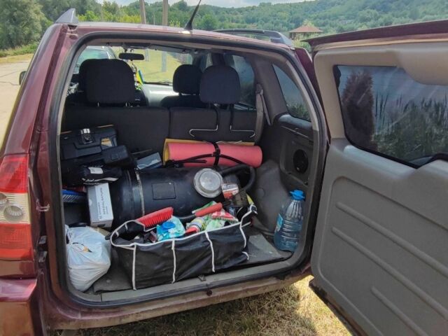 Красный Чери Тигго, объемом двигателя 2 л и пробегом 170 тыс. км за 4500 $, фото 14 на Automoto.ua