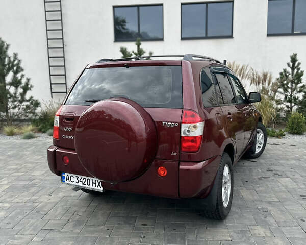 Червоний Чері Тігго, об'ємом двигуна 2 л та пробігом 160 тис. км за 3500 $, фото 6 на Automoto.ua