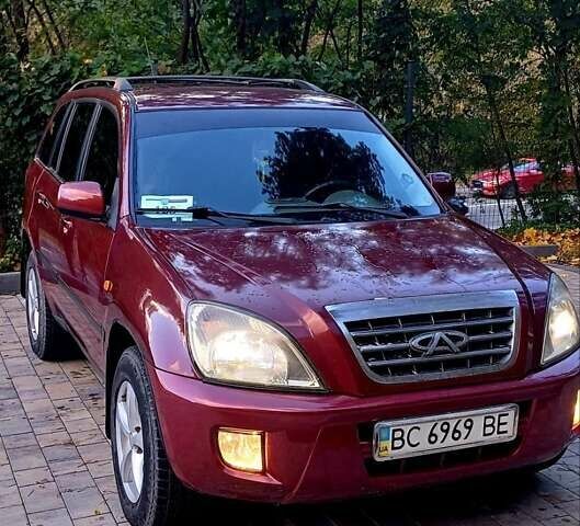 Червоний Чері Тігго, об'ємом двигуна 2 л та пробігом 210 тис. км за 4300 $, фото 3 на Automoto.ua