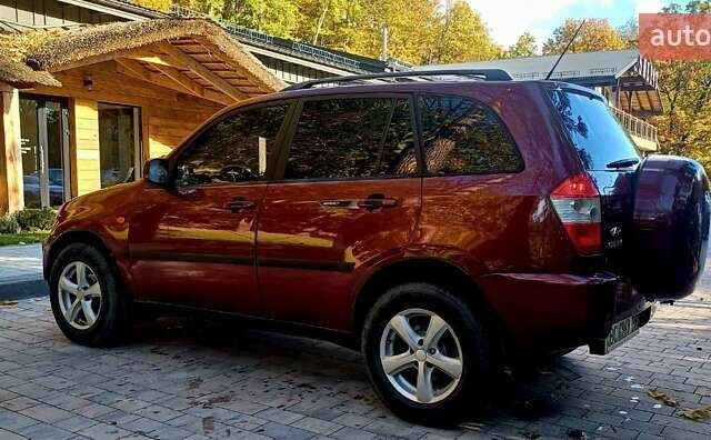 Червоний Чері Тігго, об'ємом двигуна 2 л та пробігом 210 тис. км за 4300 $, фото 10 на Automoto.ua