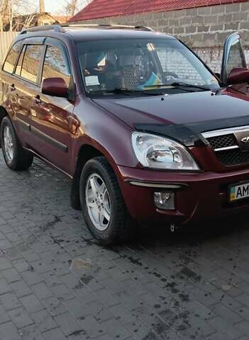 Червоний Чері Тігго, об'ємом двигуна 2 л та пробігом 87 тис. км за 5199 $, фото 4 на Automoto.ua