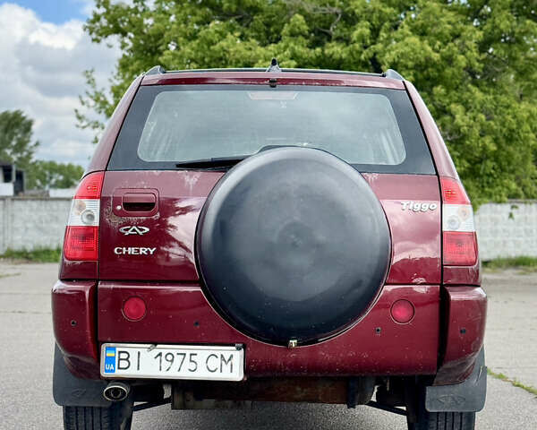Красный Чери Тигго, объемом двигателя 2.35 л и пробегом 135 тыс. км за 3000 $, фото 2 на Automoto.ua