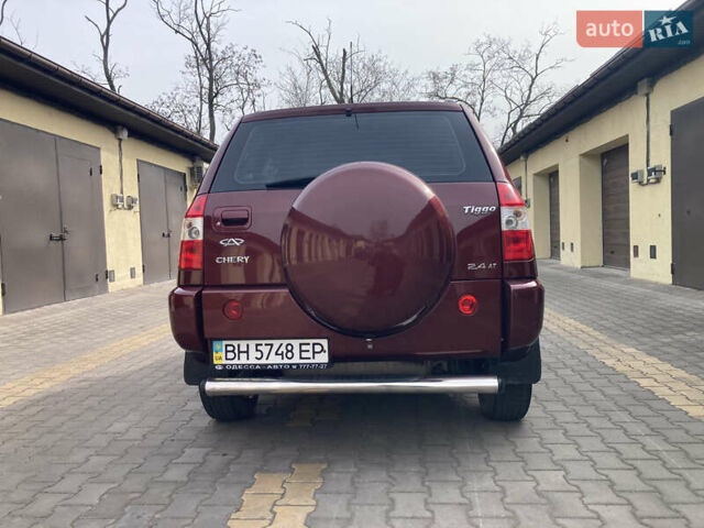 Красный Чери Тигго, объемом двигателя 2.35 л и пробегом 65 тыс. км за 5800 $, фото 5 на Automoto.ua