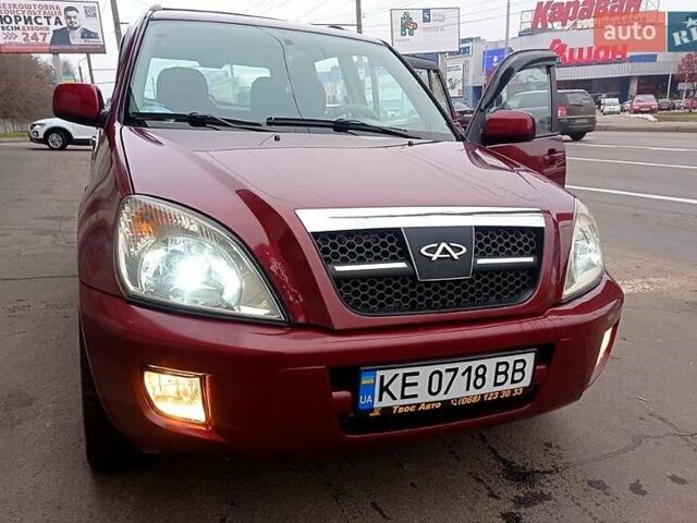 Красный Чери Тигго, объемом двигателя 2.4 л и пробегом 154 тыс. км за 4800 $, фото 12 на Automoto.ua