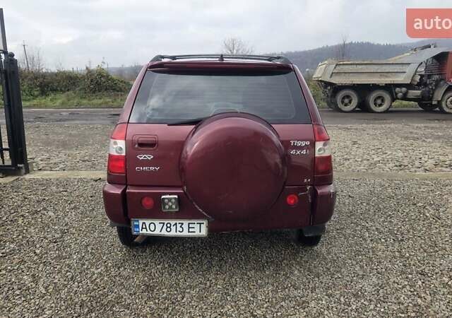 Червоний Чері Тігго, об'ємом двигуна 2.35 л та пробігом 170 тис. км за 3200 $, фото 3 на Automoto.ua
