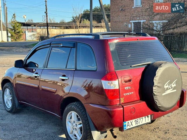 Червоний Чері Тігго, об'ємом двигуна 2 л та пробігом 76 тис. км за 4500 $, фото 4 на Automoto.ua