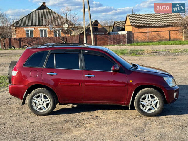 Червоний Чері Тігго, об'ємом двигуна 2 л та пробігом 76 тис. км за 4500 $, фото 6 на Automoto.ua