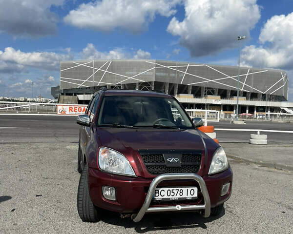 Красный Чери Тигго, объемом двигателя 2 л и пробегом 279 тыс. км за 4000 $, фото 2 на Automoto.ua