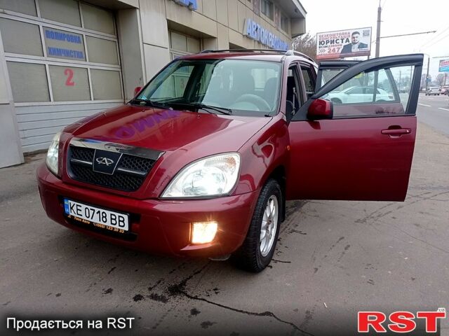 Красный Чери Тигго, объемом двигателя 2.4 л и пробегом 154 тыс. км за 4800 $, фото 25 на Automoto.ua