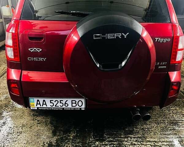 Красный Чери Тигго, объемом двигателя 1.85 л и пробегом 144 тыс. км за 5800 $, фото 21 на Automoto.ua