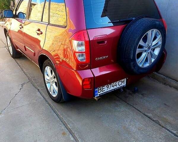Червоний Чері Тігго, об'ємом двигуна 1.8 л та пробігом 95 тис. км за 6800 $, фото 2 на Automoto.ua