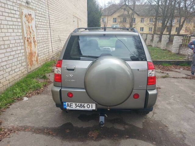 Серый Чери Тигго, объемом двигателя 2.4 л и пробегом 45 тыс. км за 6100 $, фото 7 на Automoto.ua