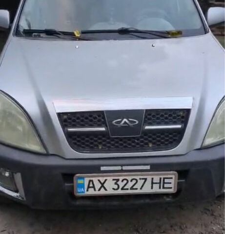 Серый Чери Тигго, объемом двигателя 2 л и пробегом 239 тыс. км за 2722 $, фото 1 на Automoto.ua