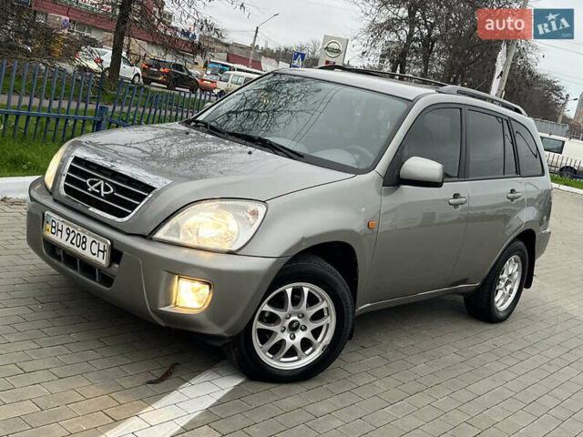 Серый Чери Тигго, объемом двигателя 2.4 л и пробегом 70 тыс. км за 4999 $, фото 1 на Automoto.ua