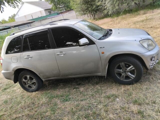 Серый Чери Тигго, объемом двигателя 2 л и пробегом 208 тыс. км за 2700 $, фото 4 на Automoto.ua