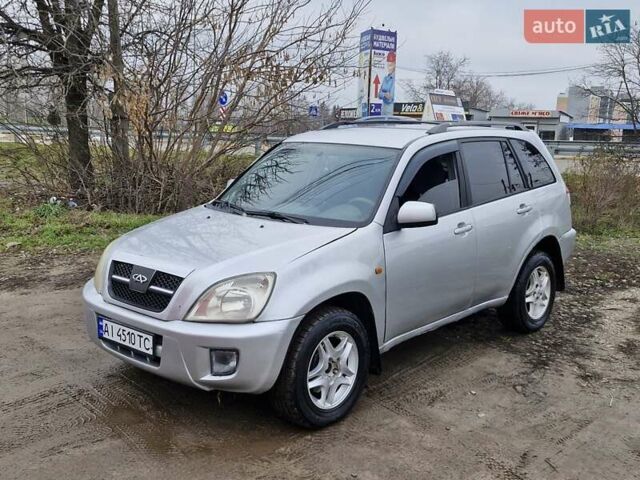 Серый Чери Тигго, объемом двигателя 2 л и пробегом 245 тыс. км за 2100 $, фото 4 на Automoto.ua