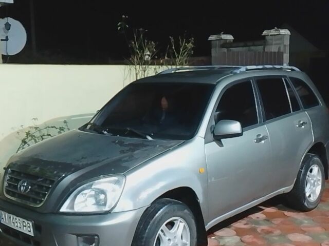 Серый Чери Тигго, объемом двигателя 2 л и пробегом 150 тыс. км за 1500 $, фото 3 на Automoto.ua