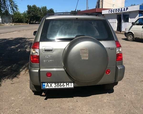 Серый Чери Тигго, объемом двигателя 2 л и пробегом 200 тыс. км за 4500 $, фото 5 на Automoto.ua
