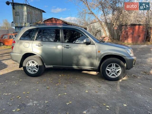 Серый Чери Тигго, объемом двигателя 2 л и пробегом 225 тыс. км за 3600 $, фото 5 на Automoto.ua