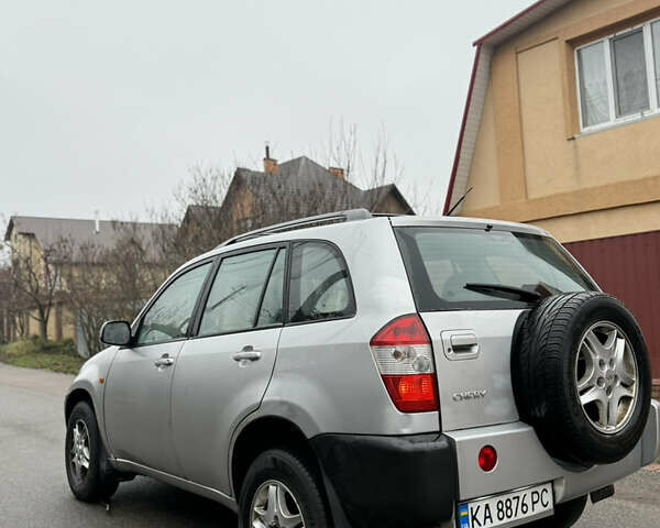 Серый Чери Тигго, объемом двигателя 2 л и пробегом 218 тыс. км за 2800 $, фото 2 на Automoto.ua