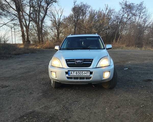 Серый Чери Тигго, объемом двигателя 2 л и пробегом 184 тыс. км за 2800 $, фото 8 на Automoto.ua