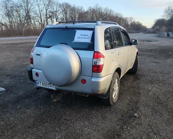 Серый Чери Тигго, объемом двигателя 2 л и пробегом 184 тыс. км за 2800 $, фото 10 на Automoto.ua
