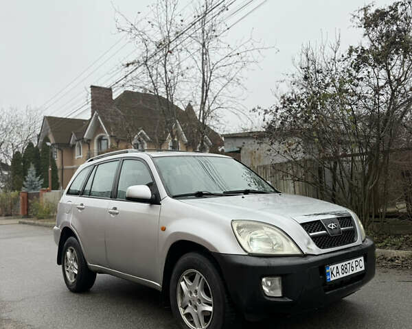 Серый Чери Тигго, объемом двигателя 2 л и пробегом 218 тыс. км за 2800 $, фото 5 на Automoto.ua