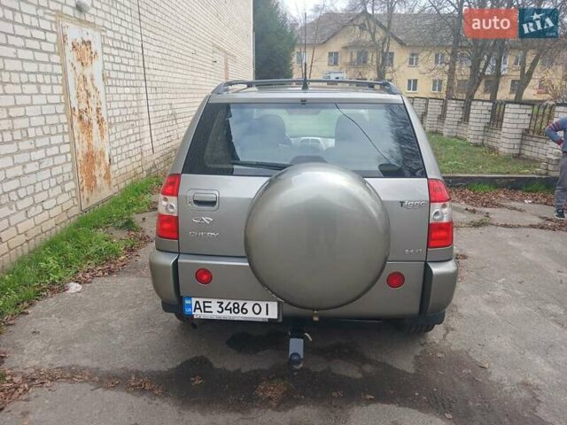 Серый Чери Тигго, объемом двигателя 2.35 л и пробегом 45 тыс. км за 6100 $, фото 1 на Automoto.ua