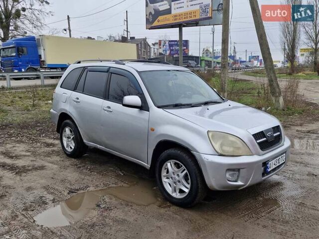 Серый Чери Тигго, объемом двигателя 2 л и пробегом 245 тыс. км за 2100 $, фото 2 на Automoto.ua