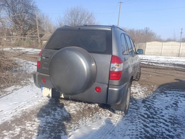 Серый Чери Тигго, объемом двигателя 2 л и пробегом 207 тыс. км за 3300 $, фото 2 на Automoto.ua