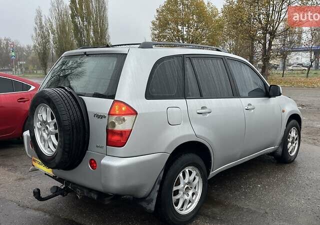 Серый Чери Тигго, объемом двигателя 2.35 л и пробегом 189 тыс. км за 4300 $, фото 6 на Automoto.ua