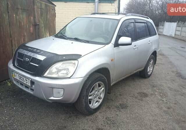 Серый Чери Тигго, объемом двигателя 2 л и пробегом 273 тыс. км за 2950 $, фото 1 на Automoto.ua