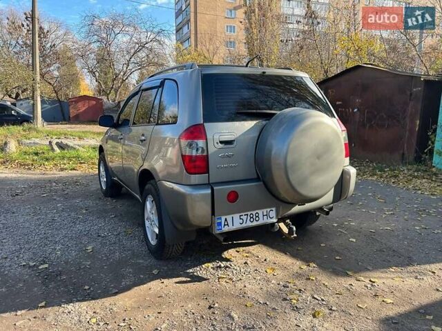 Серый Чери Тигго, объемом двигателя 2 л и пробегом 225 тыс. км за 3600 $, фото 1 на Automoto.ua