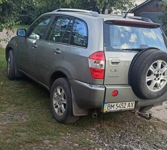 Серый Чери Тигго, объемом двигателя 1.8 л и пробегом 105 тыс. км за 4300 $, фото 3 на Automoto.ua