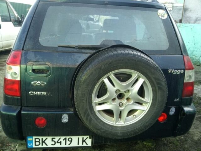Синий Чери Тигго, объемом двигателя 2 л и пробегом 240 тыс. км за 2900 $, фото 2 на Automoto.ua