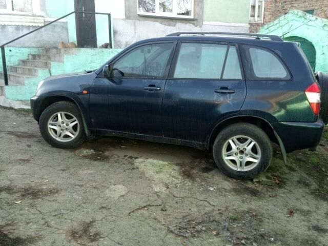 Синий Чери Тигго, объемом двигателя 2 л и пробегом 240 тыс. км за 2900 $, фото 1 на Automoto.ua