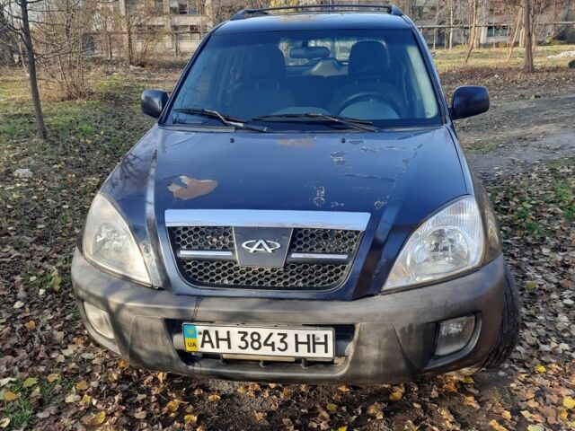 Синий Чери Тигго, объемом двигателя 2 л и пробегом 247 тыс. км за 2500 $, фото 1 на Automoto.ua