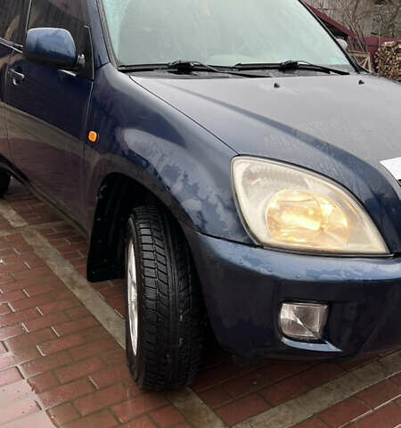 Синій Чері Тігго, об'ємом двигуна 2 л та пробігом 138 тис. км за 3300 $, фото 5 на Automoto.ua