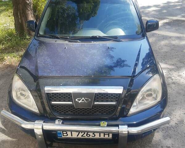 Синий Чери Тигго, объемом двигателя 2.35 л и пробегом 150 тыс. км за 4000 $, фото 2 на Automoto.ua