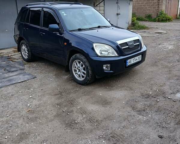 Синий Чери Тигго, объемом двигателя 2.4 л и пробегом 130 тыс. км за 4500 $, фото 6 на Automoto.ua