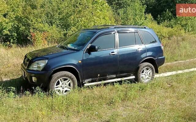 Чери Тигго 2008 в Гадяче на Automoto.ua Синий Чери Тигго, объемом двигателя 2 л и пробегом 171 тыс. км за 4000 $, фото 9 на Automoto.ua