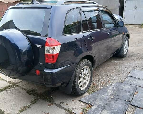 Синий Чери Тигго, объемом двигателя 2.4 л и пробегом 130 тыс. км за 4500 $, фото 5 на Automoto.ua