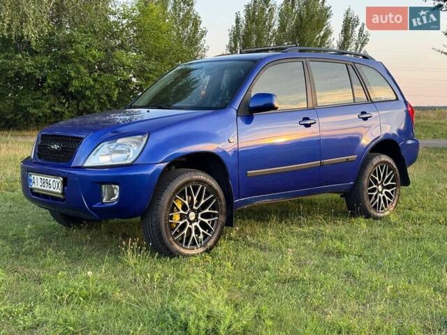 Синий Чери Тигго, объемом двигателя 2 л и пробегом 255 тыс. км за 6000 $, фото 4 на Automoto.ua