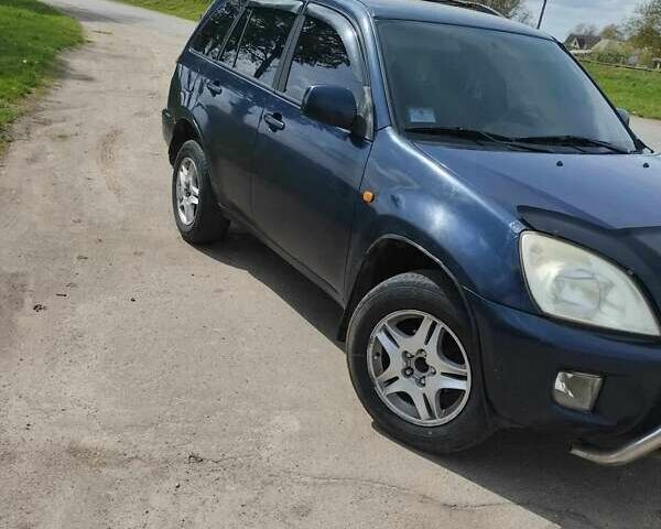Синій Чері Тігго, об'ємом двигуна 2 л та пробігом 140 тис. км за 4200 $, фото 1 на Automoto.ua