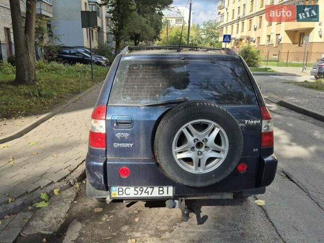 Синий Чери Тигго, объемом двигателя 2 л и пробегом 180 тыс. км за 3000 $, фото 5 на Automoto.ua