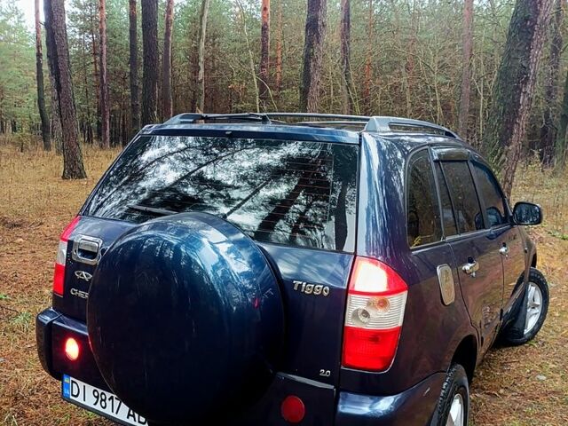 Синій Чері Тігго, об'ємом двигуна 2 л та пробігом 101 тис. км за 2950 $, фото 1 на Automoto.ua