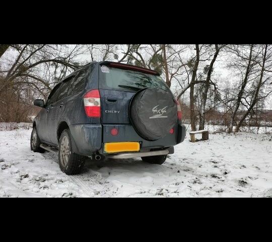 Синий Чери Тигго, объемом двигателя 2.4 л и пробегом 190 тыс. км за 3500 $, фото 5 на Automoto.ua